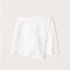 Abercrombie tweed wrap skort